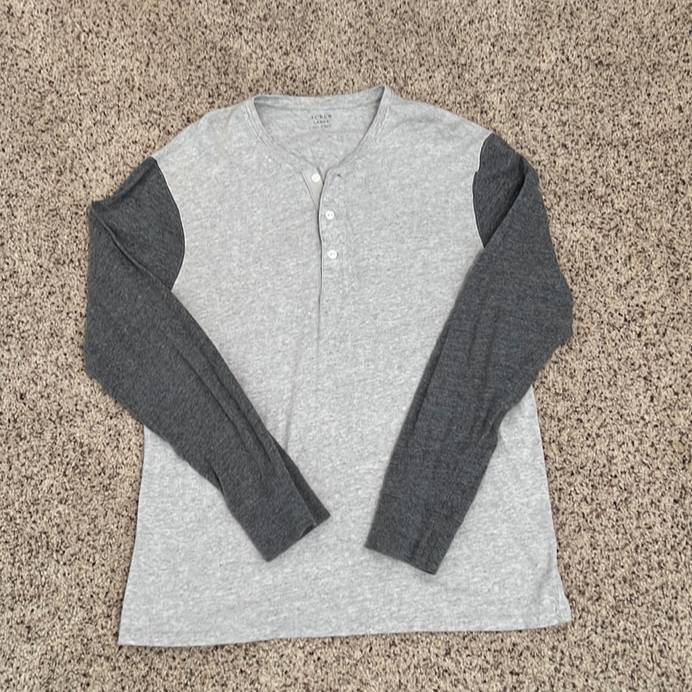 J Crew Henley size L